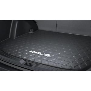 RAV4 ラゲッジマット ゴム製 ブラック 防水 汚れ防止 フチ付 滑り止め オーストラリア純正品 ...