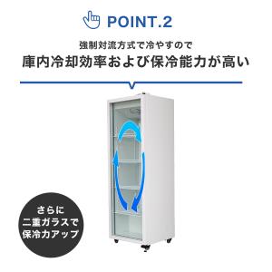 JCMS-415 業務用 タテ型冷蔵ショーケー...の詳細画像4