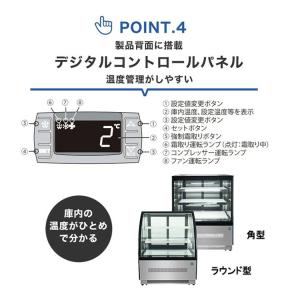 業務用 JCM RIT 対面冷蔵ショーケース ...の詳細画像5