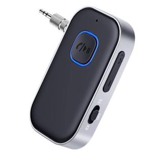 Bluetooth レシーバー 小型 Bluetoothトランスミッター(受信機 + 送信機 一台二役Bluetooth 5.0 AUX｜daikisyoutennetstore