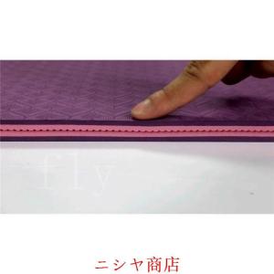ヨガマット6mm/8mmホットヨガ ピラティス...の詳細画像4