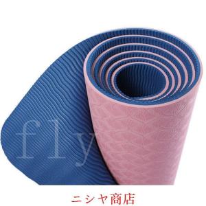 ヨガマット6mm/8mmホットヨガ ピラティス...の詳細画像5