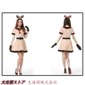 クリスマス コスプレレディースサンタコスプレサ...の詳細画像1