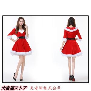 クリスマス コスプレレディースサンタコスプレサ...の詳細画像5
