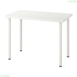 LINNMON リンモン / ADILS オディリス テーブル - ホワイト 100x60 cm 092.464.08