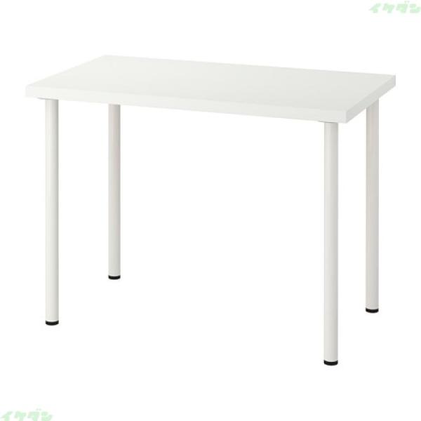 LINNMON リンモン / ADILS オディリス テーブル - ホワイト 100x60 cm 0...