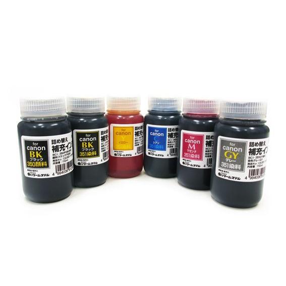 CANON用BCI-351対応染料インク 内容量：110ml
