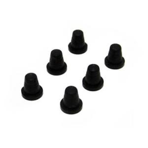 【メ×20】ゴム栓-B型ブラック6個入り　hpブラックカートリッジ/CANONカートリッジ対応