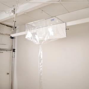 天カセ・天吊用エアコン洗浄カバー 特大 SA-P04D サイズ：180×80cm