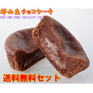 【送料無料セット】 郡山生チョコケーキ6個入/バラ入れ お菓子 お試しセット チョコレートケーキ おやつ お供え 1000円ポッキリ ふくしまプライド