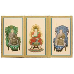 仏画 （タンカ) Thangka チベット仏画掛け軸 : 中国貿易公司ctc