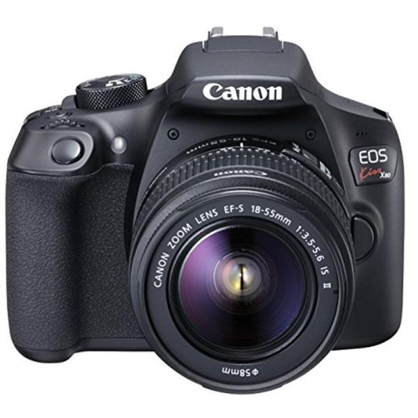 Canon デジタル一眼レフカメラ EOS Kiss X80 レンズキット EF-S18-55mm ...