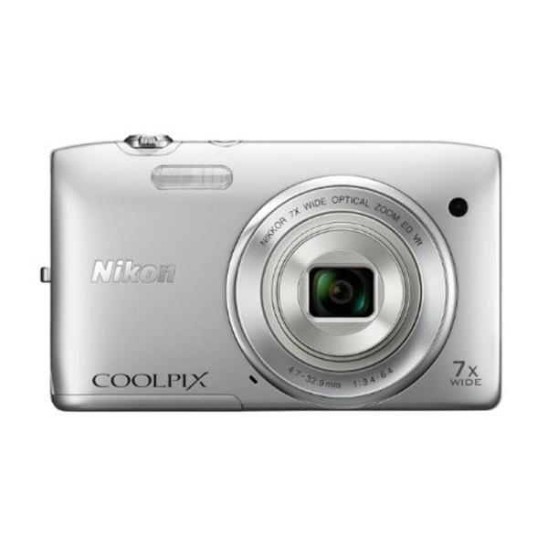 Nikon デジタルカメラ COOLPIX S3500 光学7倍ズーム 有効画素数 2005万画素 ...
