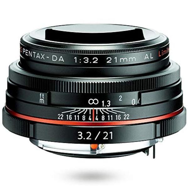 HD PENTAX-DA 21mmF3.2AL Limited ブラック 薄型広角レンズ, DA リ...