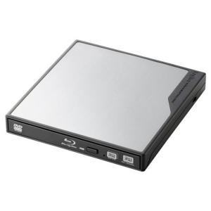 ロジテック(エレコム) Blu-rayディスクドライブ/for Mac/USB3.0/シルバー LBD-PMJ6U3MSV ブルーレイディスクドライブ（内蔵型）の商品画像