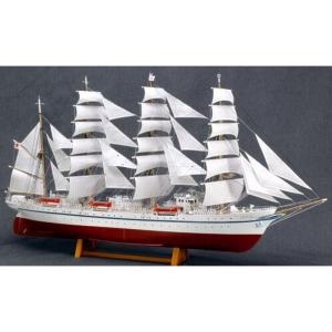 ウッディジョー 1/160 日本丸 帆付き 木製帆船模型 組立キット｜daikokuya-store3