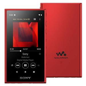 SONYウォークマンNW-A105 赤　レッド Amazon.co.jp: ソニー ウォークマン 16GB Aシリーズ NW-A105