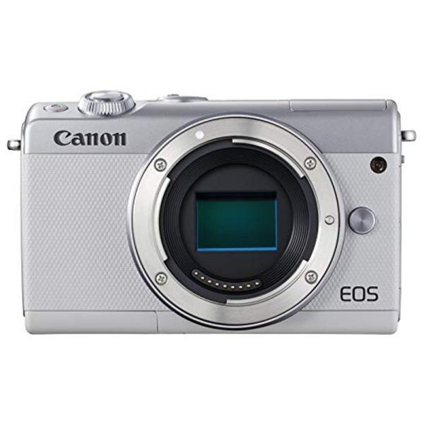 Canon ミラーレス一眼カメラ EOS M100 ボディー(ホワイト) EOSM100WH-BOD...