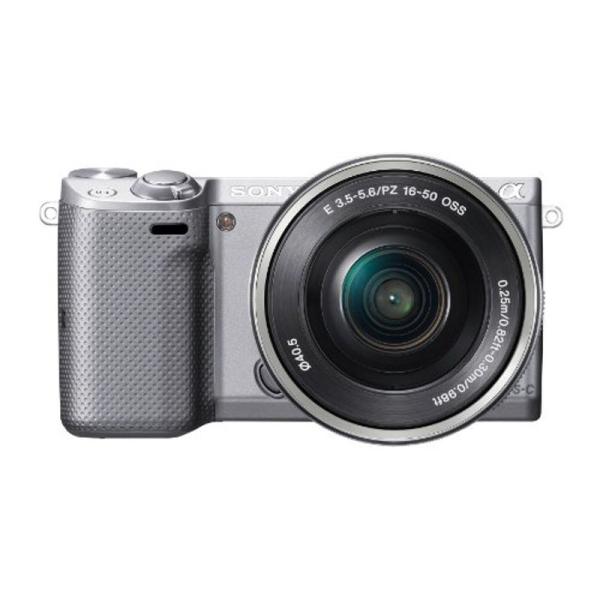 SONY ミラーレス一眼 NEX-5T パワーズームレンズキット シルバー NEX-5TL-S