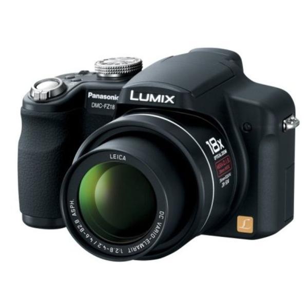 パナソニック デジタルカメラ LUMIX (ルミックス) ブラック DMC-FZ18-K