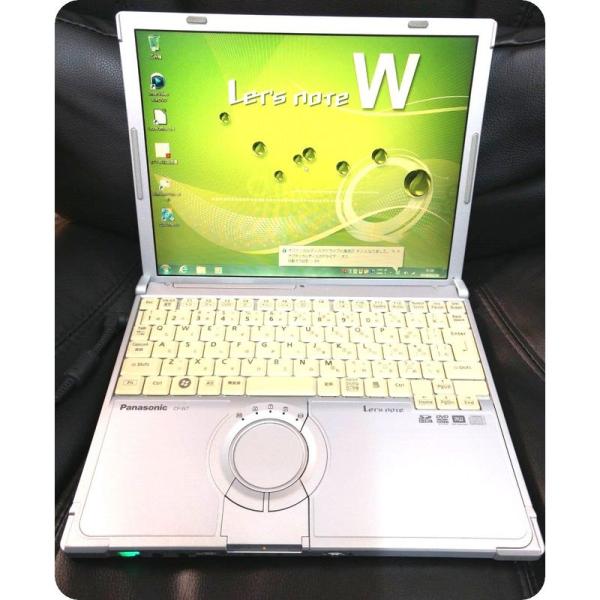中古パソコン ノートパソコン Panasonic レッツノート CF-W7 Core2Duo-1.0...