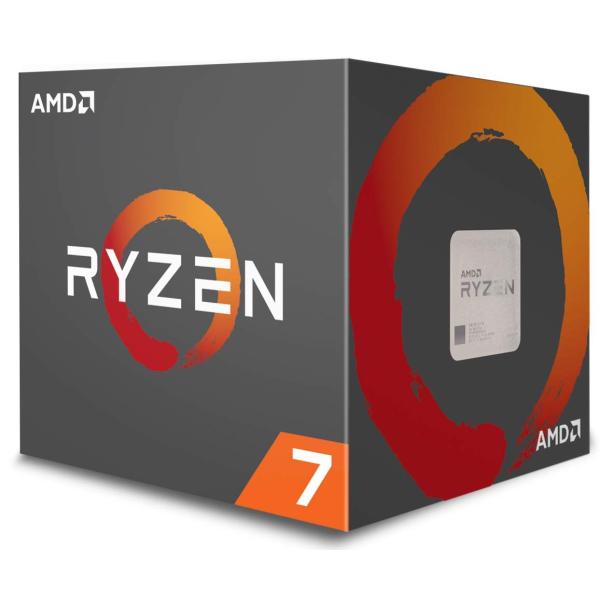 AMD CPU Ryzen7 1700 with WraithSpire 65W cooler AM...