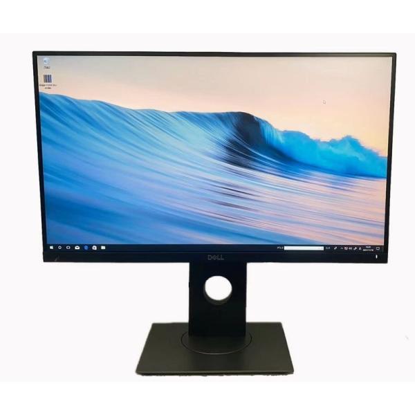 中古 DELL P2418D 液晶モニター ディスプレイ 高さ調整 縦回転 スリムベゼル