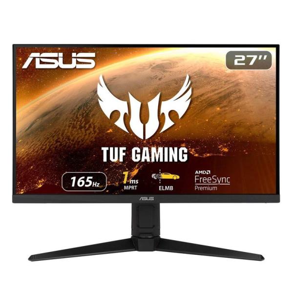 ASUS ゲーミングモニター 165Hz 27インチ モニター IPS フルHD 1ms HDMI2...