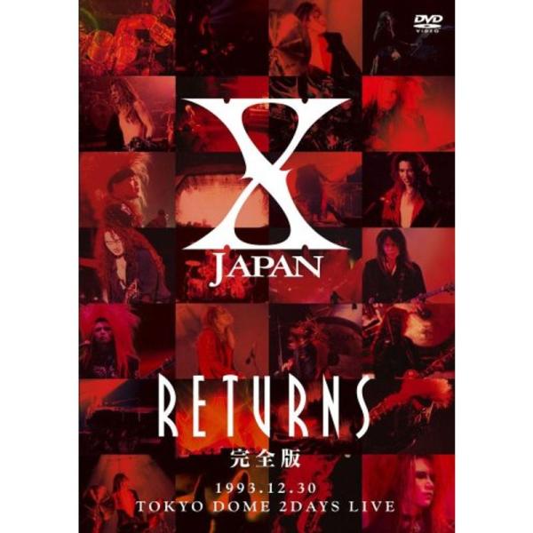 X JAPAN RETURNS 完全版 1993.12.30 DVD