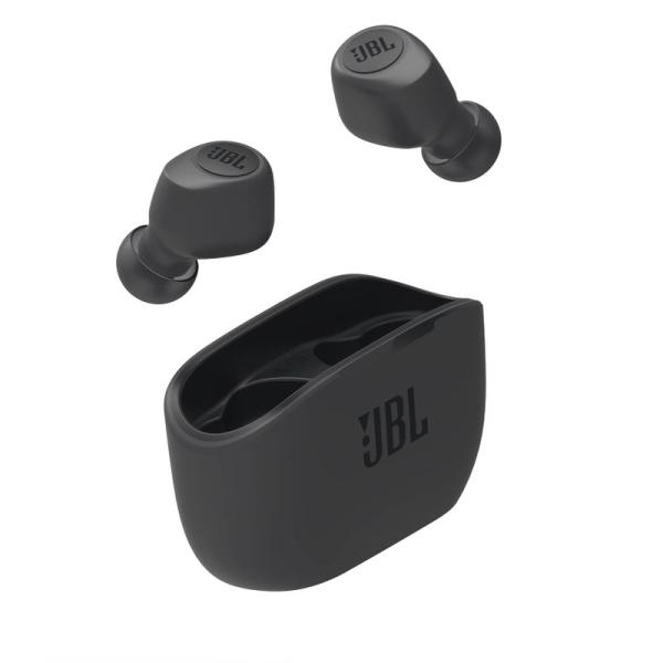 JBL WAVE100 TWS Bluetooth/USBタイプC/ブラック JBLW100TWSB...