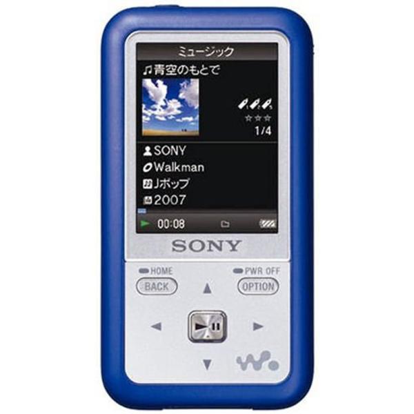 SONY ウォークマン Sシリーズ FMラジオ内蔵 2GB ブルー NW-S615F L