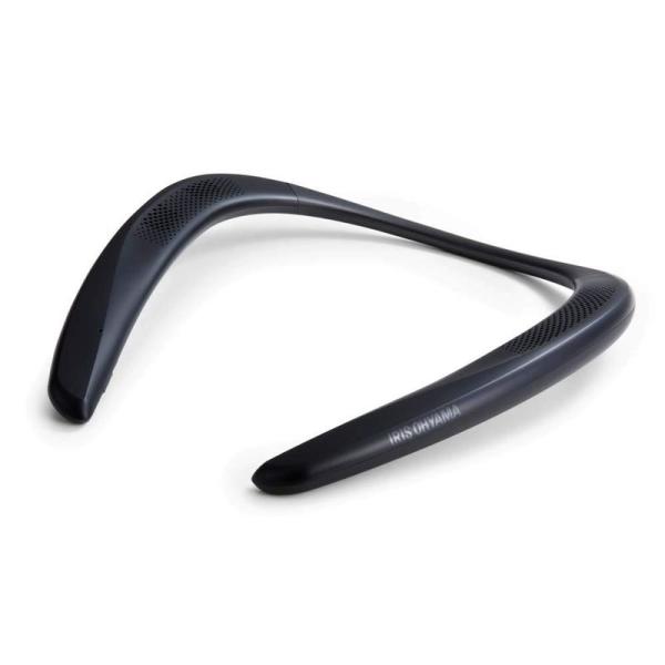 アイリスオーヤマ ネックスピーカー Bluetooth 通話 防水 13時間連続再生 首掛け スピー...