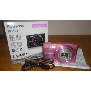 パナソニック ルミックス DMC-SZ8-P ピンク デジカメ Wi-Fi搭載 LUMIX パナソニック コンデジ Panasonic DMC-SZ8 ピンク Wi-Fi