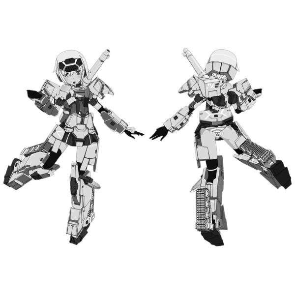 「フレームアームズ・ガール」4 Blu-ray限定プラモデルキットアニメ版 轟雷改付)