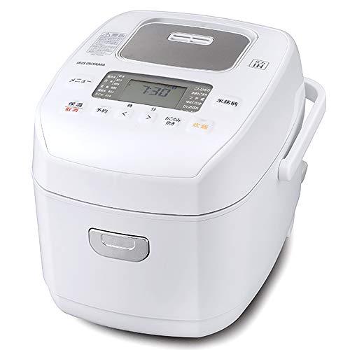 アイリスオーヤマ 圧力IH炊飯器 3合 圧力IH式 40銘柄炊き分け機能 極厚火釜 大火力 玄米 ホ...