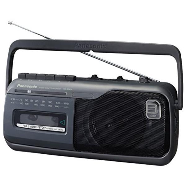 Panasonic ラジオカセット グレー RX-M40A-H