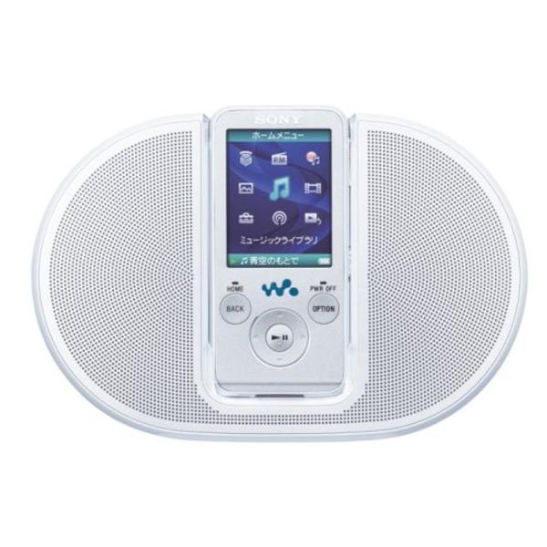 SONY ウォークマン Sシリーズ FM付 スピーカー付属 &lt;メモリータイプ&gt; 4GB ホワイト N...