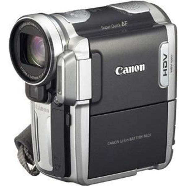 Canon ハイビジョンデジタルビデオカメラ iVIS (アイビス) HV10 グラナイトブラック ...