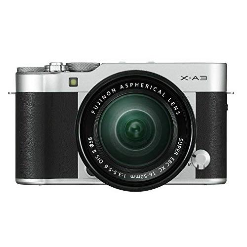 FUJIFILM ミラーレス一眼カメラ X-A5レンズキット シルバー X-A5LK-S