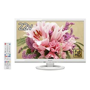 シャープ 22V型 液晶 テレビ AQUOS LC-22K30-W フルハイビジョン USB外付けHDDへの裏番組録画対応 長時間録画HDD｜daikokuya-store5