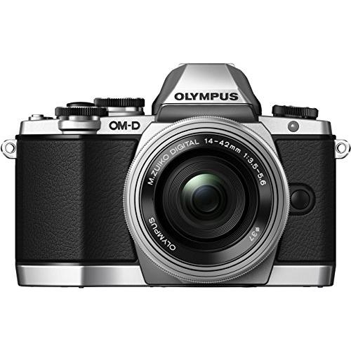 OLYMPUS OM-D E-M10 EZレンズキット シルバー ミラーレス一眼 OM-D E-M1...