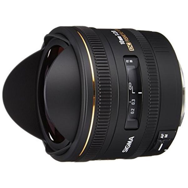 SIGMA 単焦点魚眼レンズ 10mm F2.8 EX DC FISHEYE HSM キヤノン用 対...