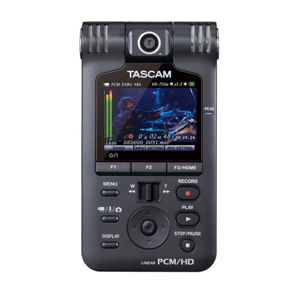 TASCAM リニアPCM/HDビデオレコーダー ブラック DR-V1HD