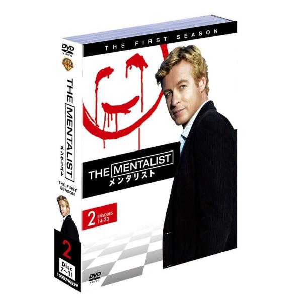 THE MENTALIST/メンタリスト 1stシーズン 後半セット(14~23話・5枚組) DVD