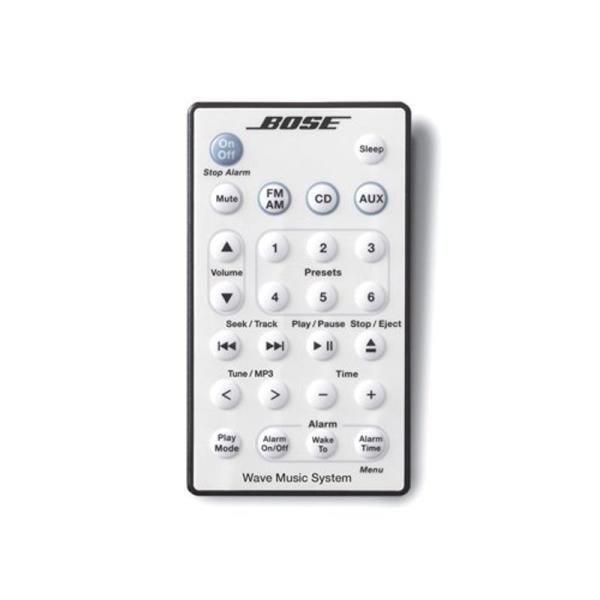 Bose Wave music system 専用リモコン(小) (プラチナムホワイト)