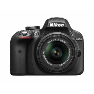 Nikon デジタル一眼レフカメラ D3300 18-55 VR IIレンズキット ブラック D33...