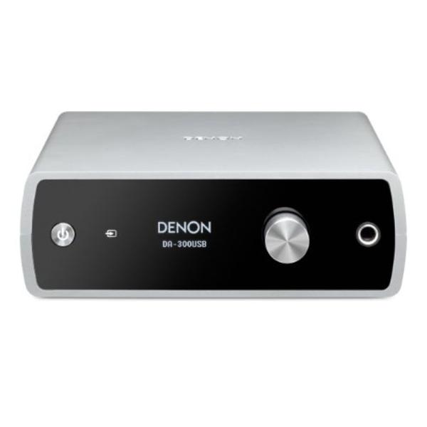 Denon USB-DAC ヘッドホンアンプ ハイレゾ音源対応 シルバー DA-300USB-S