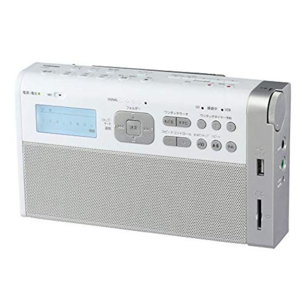 東芝 ワイドFM/AMラジオ（ホワイト）TOSHIBA TY-RHR1-W