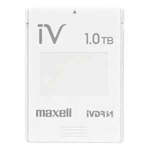 マクセル iVDR-S規格対応リムーバブル・ハードディスク 1.0TB簡易包装パック ホワイトmaxell カセットハードディスク「iV（ア｜daikokuya-store9