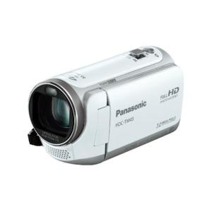 パナソニック デジタルハイビジョンビデオカメラ TM45 内蔵メモリー32GB クリアホワイト HDC-TM45-W｜daikokuya-store9